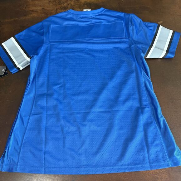 Detroit Lions Women’s Pro Line NFL Team Rep Jersey Blue Blank sportswear Medium - Picture 2 of 9